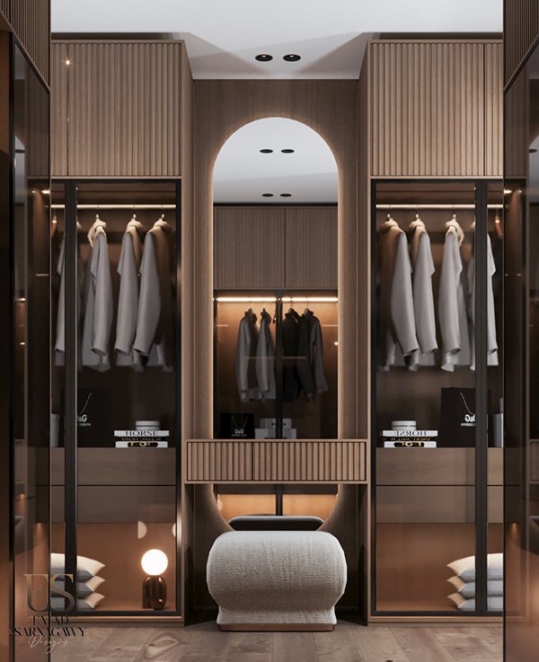 主卧室内设计丨埃及-10