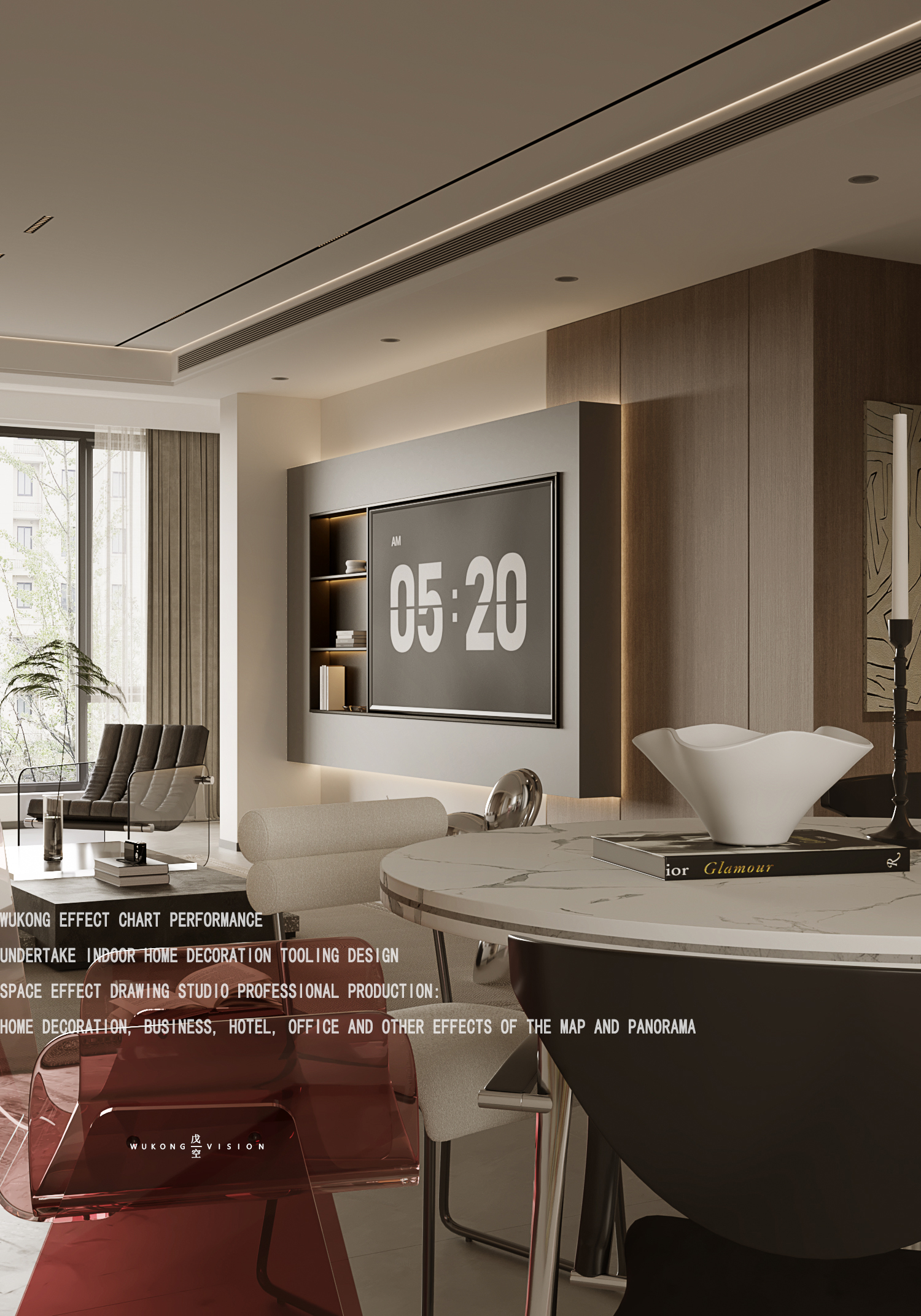 意式风格一戊空效果图表现-1