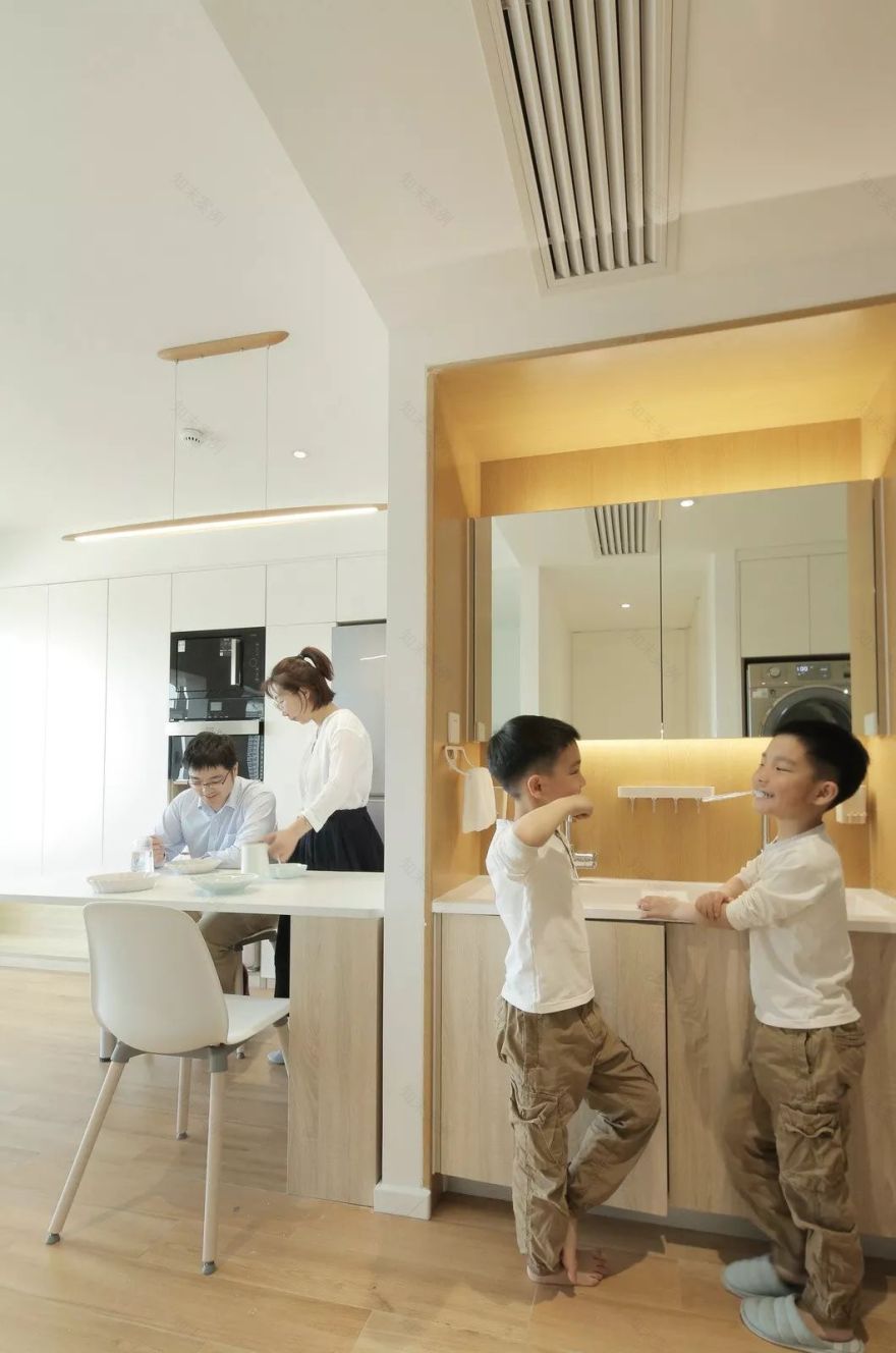 59㎡小屋变身四口之家舒适居所,设计亮点一一解析-25