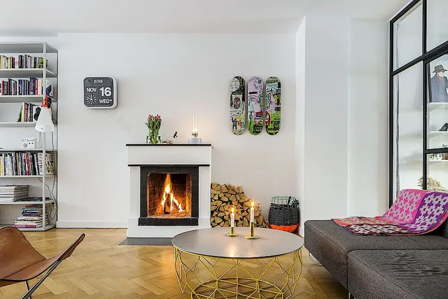 瑞典混搭色彩椅子装饰设计-8