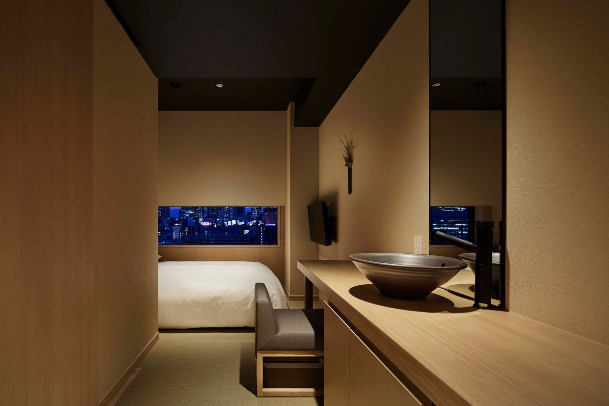 Yuen Shinjuku 现代都市版日式旅馆丨日本东京丨UDS-7