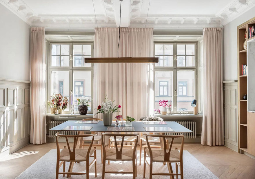 斯德哥尔摩现代经典公寓的优雅设计-12