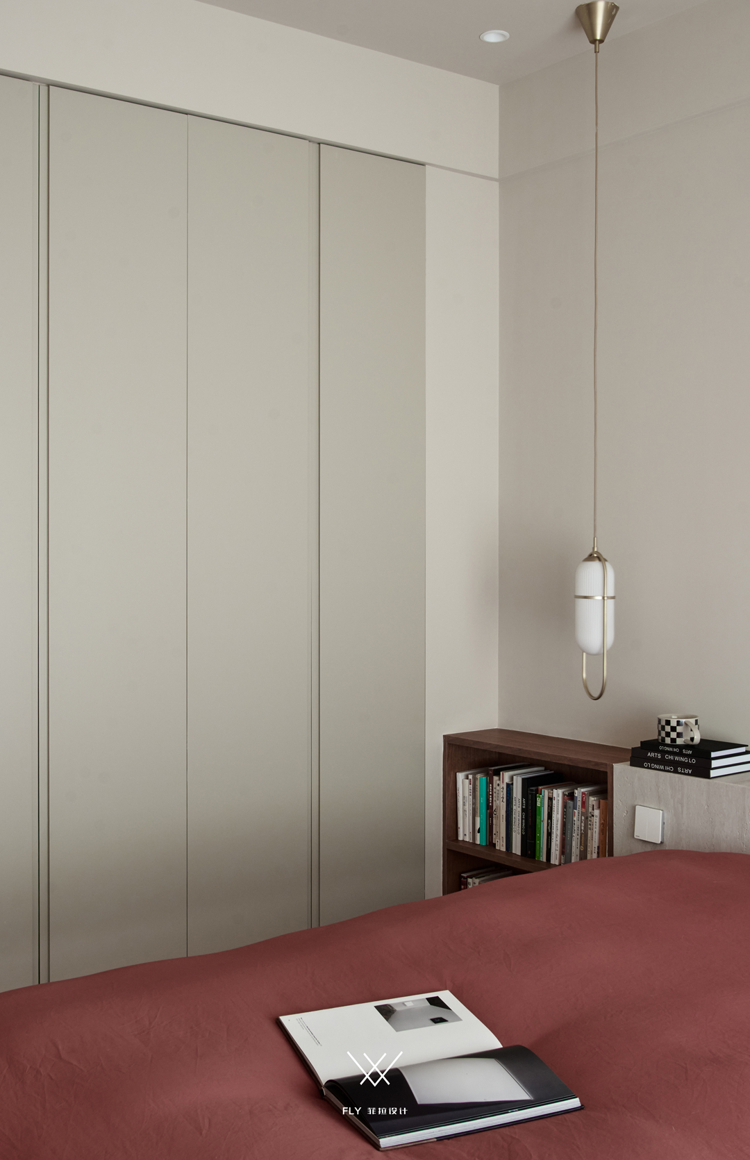 奶油色＋巧克力色,温柔与克制的魅力空间丨中国杭州丨菲拉设计-86