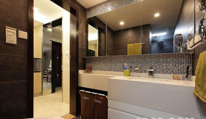 天津华庭装饰现代简约案例-17