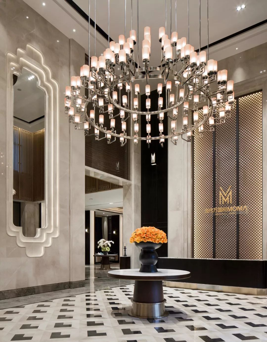 国画书法元素，定义底蕴深厚的地产空间  零次方空间设计新作-35