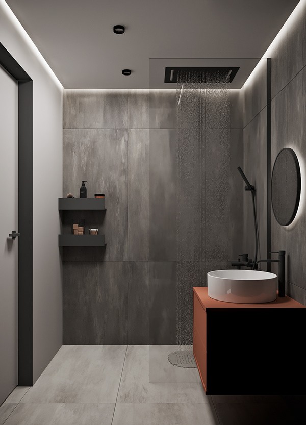 37.6㎡小空间公寓设计 超有设计感！-12