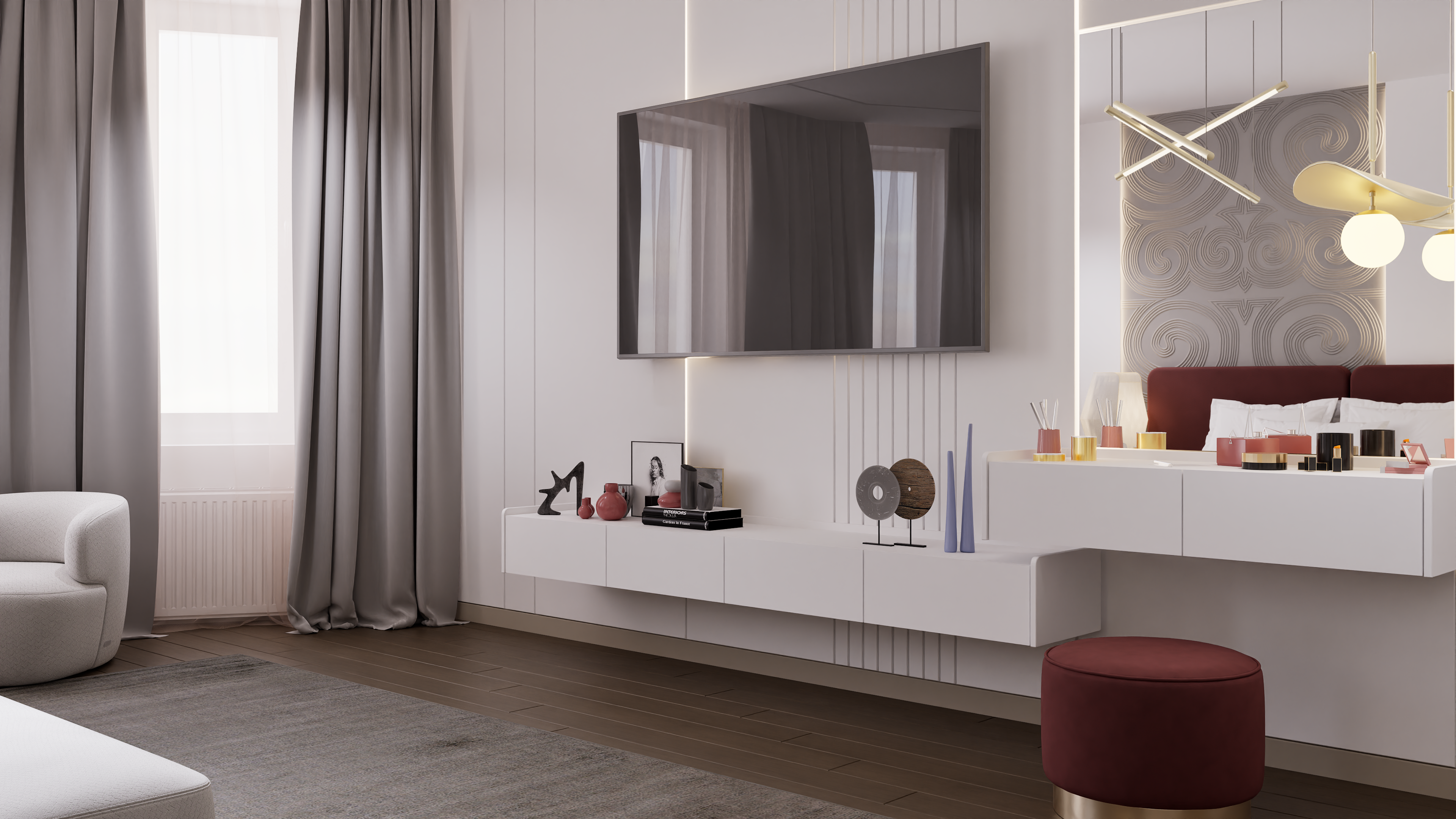 The modern bedroom-4