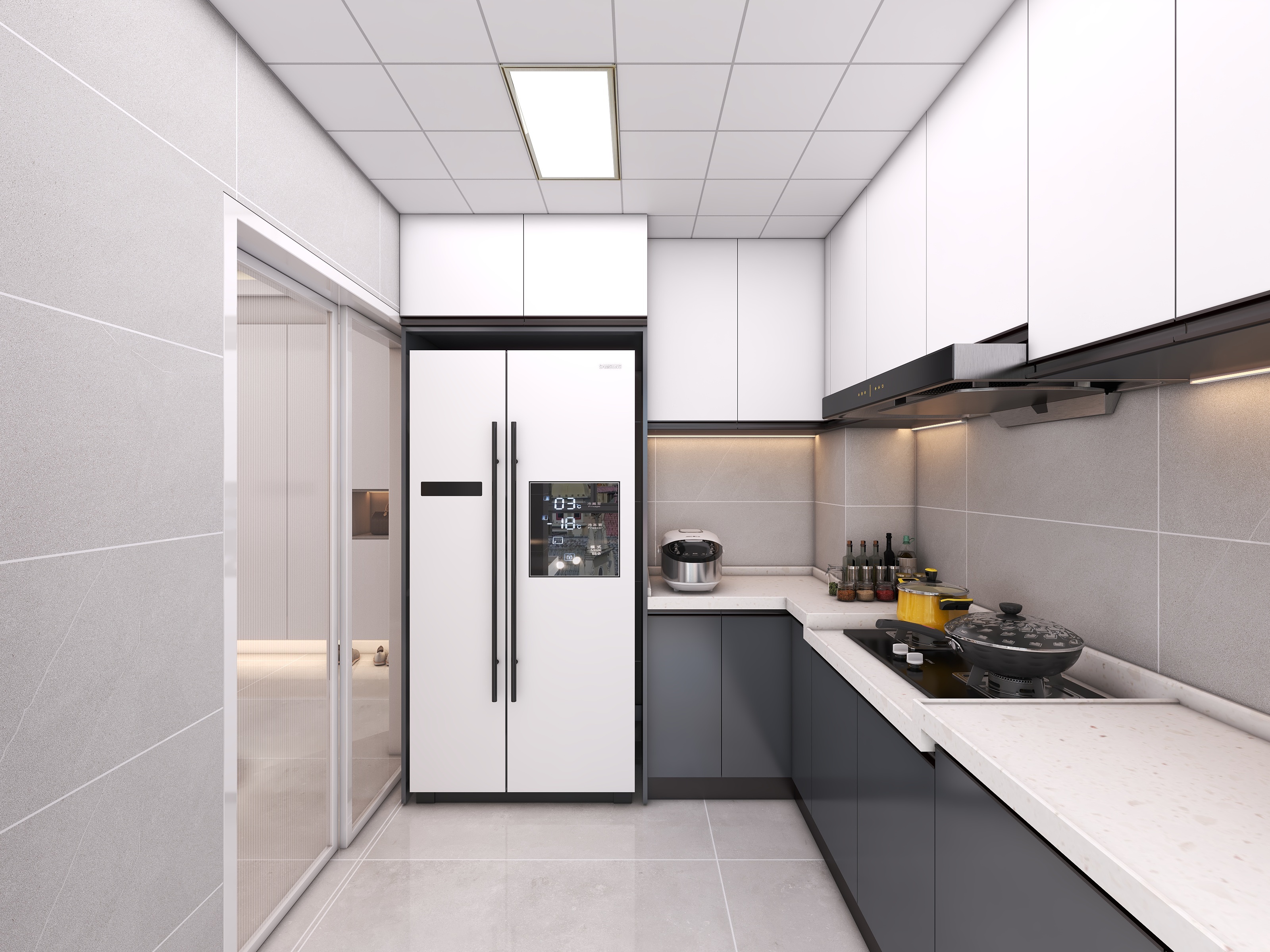 四川成都格兰玺城（113平方现代简约三居室）-49