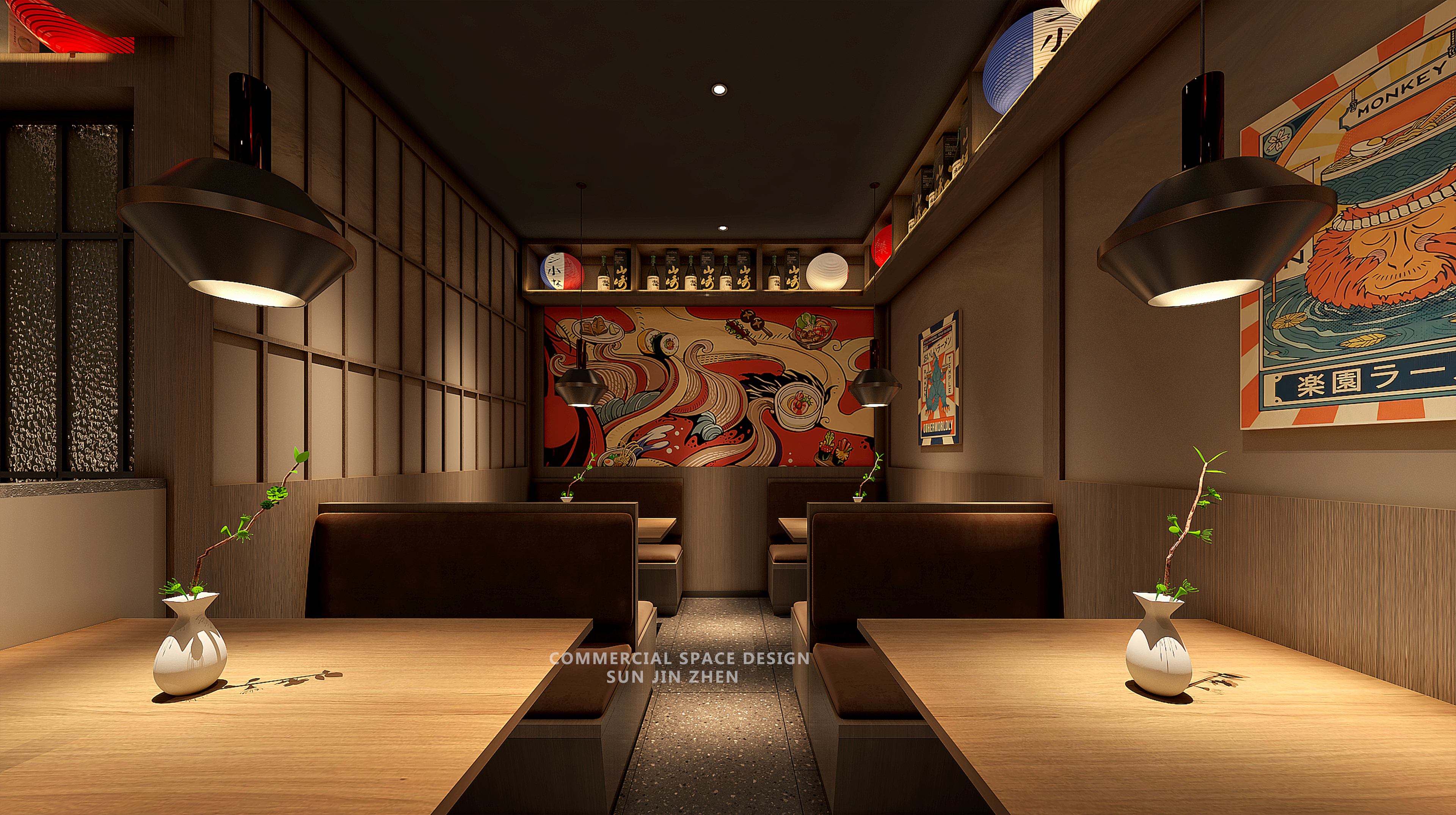 北京秋樱日料丨中国北京丨孙金甄（北京）室内建筑设计有限公司-29