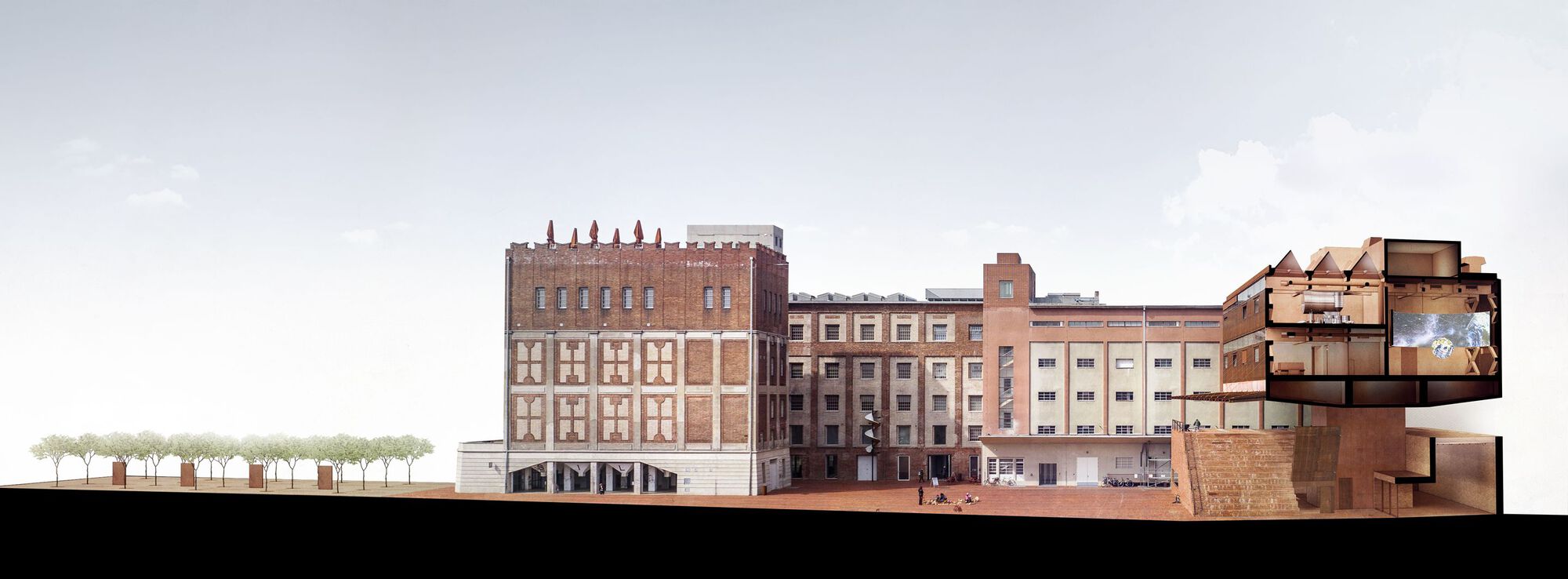 新舊共榮的城市典範：捷克舊磨坊改造，融合藝廊、教育中心、市民共享的文化場域 | FAM-118