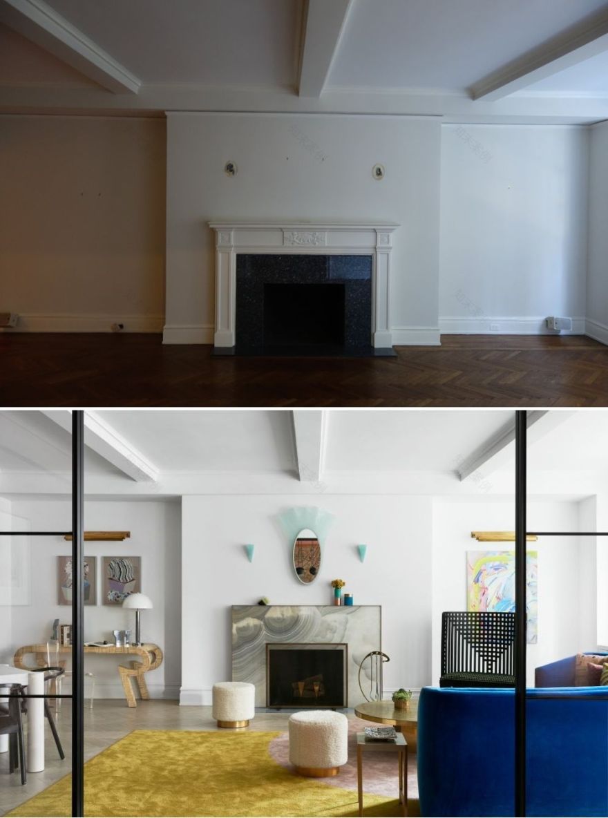 战前公寓惊艳前后改造丨美国曼哈顿丨建筑与室内设计工作室MKCA-12