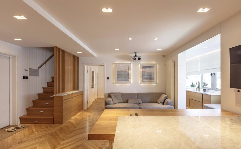 潘小阳 118 平旧房改造,无主灯照明++ 超强收纳-4