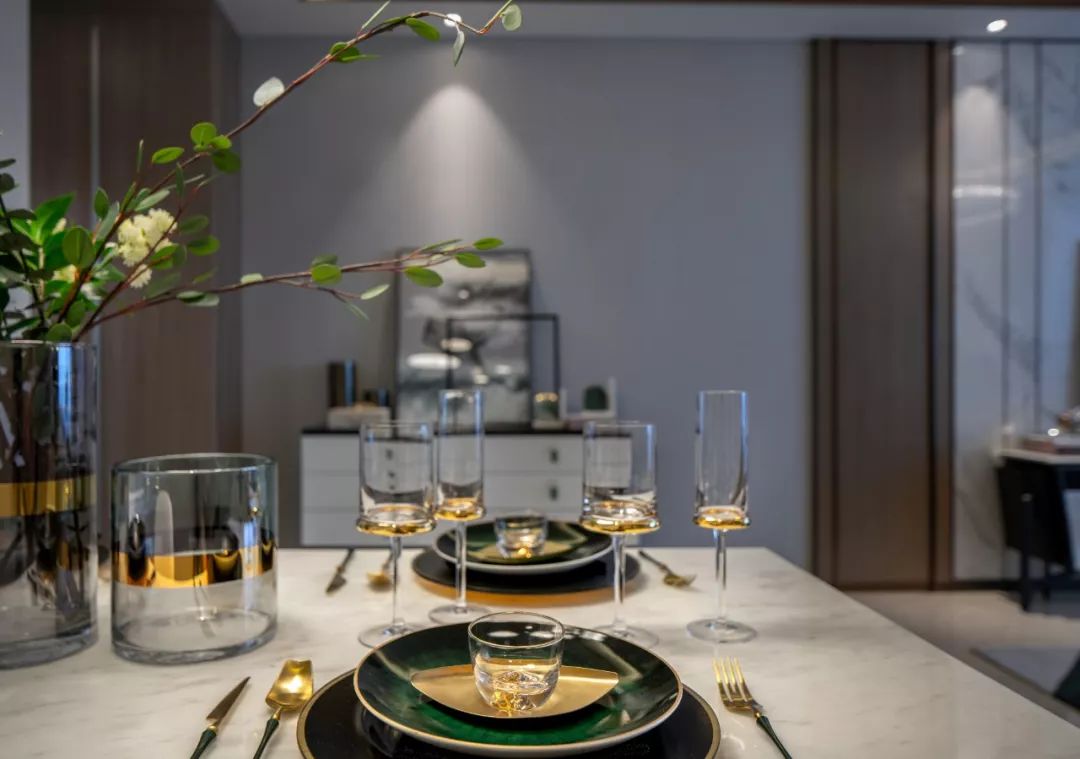 岛城绿如蓝——派尚设计青岛卓越·维港样板房-48