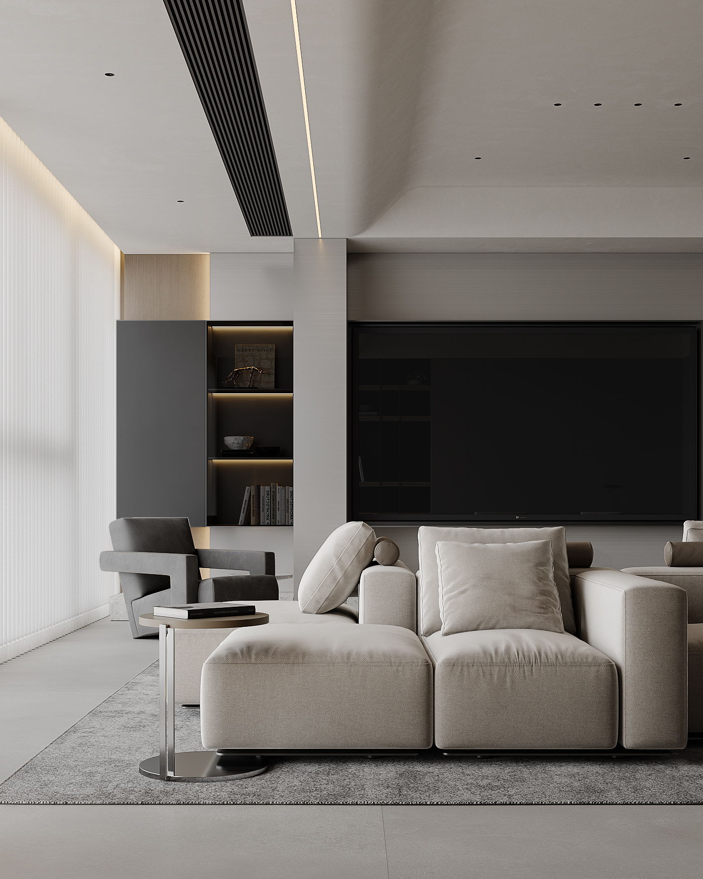 黑白灰的家丨末舍设计-9