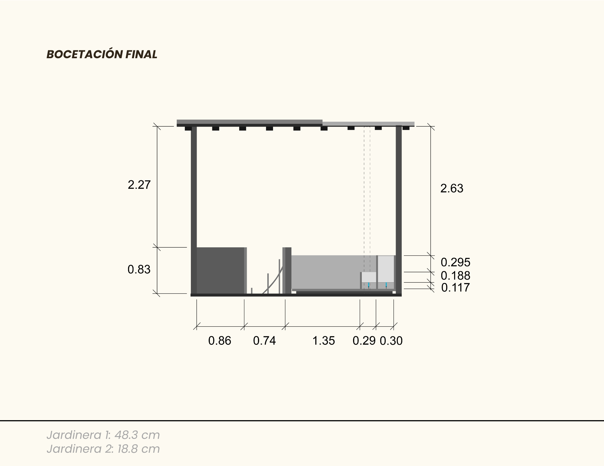 Serenidad en el Caos - Proyecto Paisajístico Interior-3