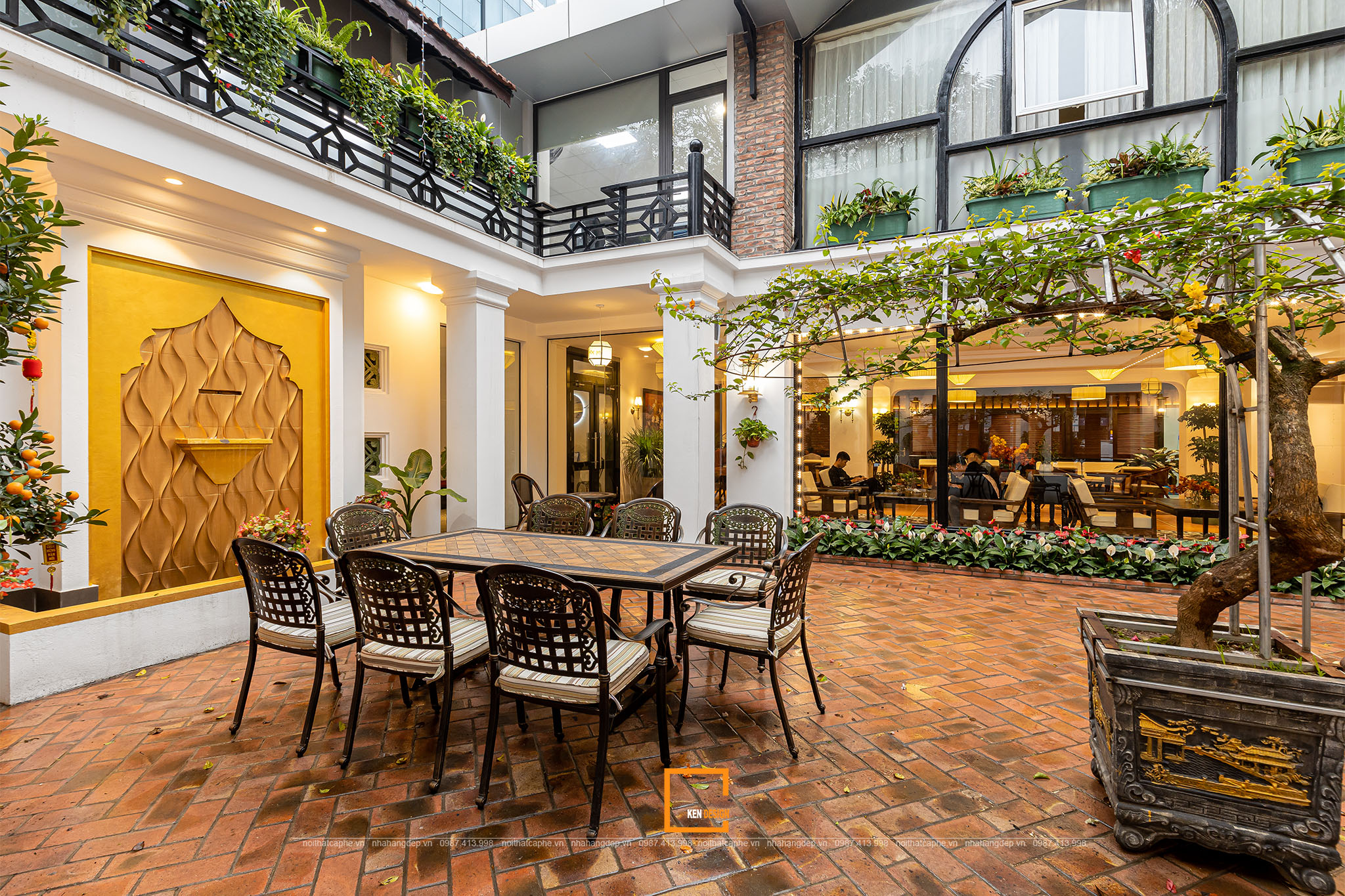 Mộc An Coffee & Tea 咖啡馆设计丨越南河内丨Kendesign-19