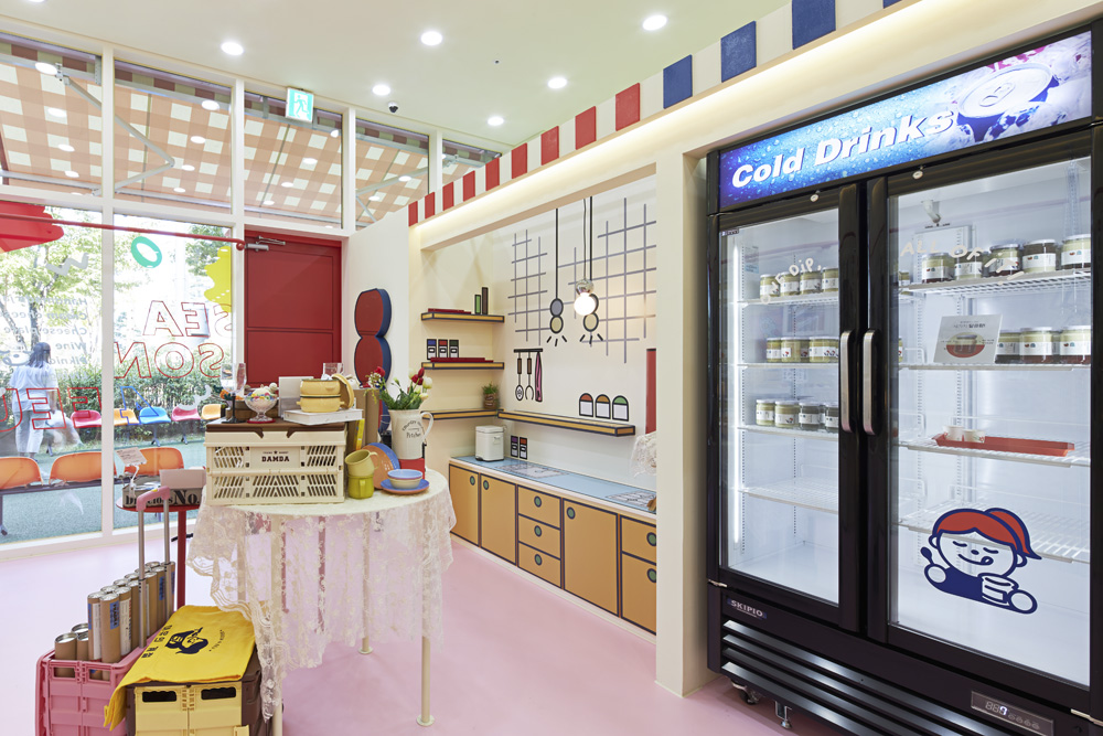 甜蜜四季 | 28 平糖果色甜品店设计-5