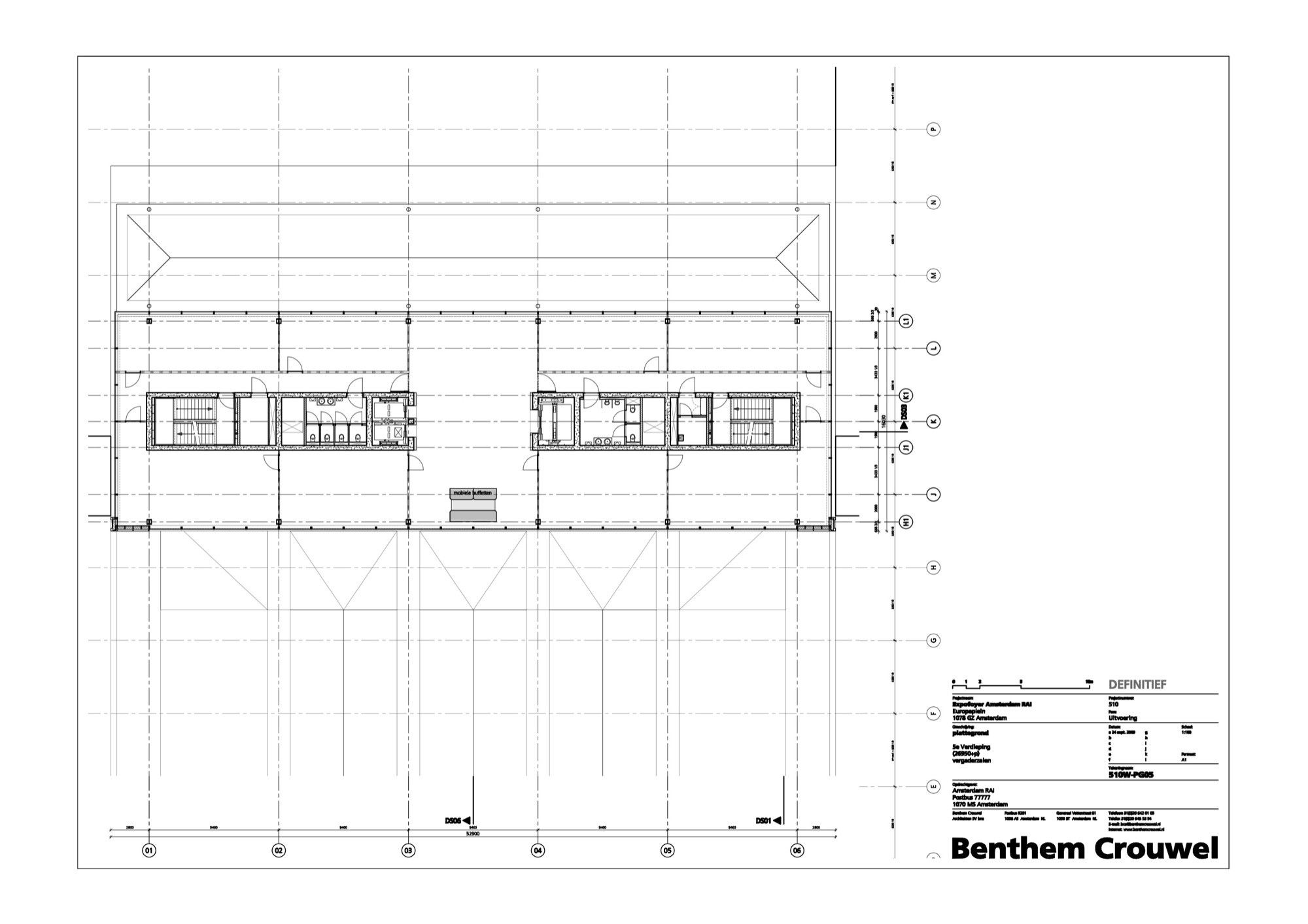 荷兰阿姆斯特丹 RAI 会展中心扩建 · Benthem Crouwel Architects 的悬浮空中花园-24