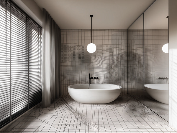 AI 共创公寓及瑜伽冥想工作室室内设计丨Oksana Iulova-5