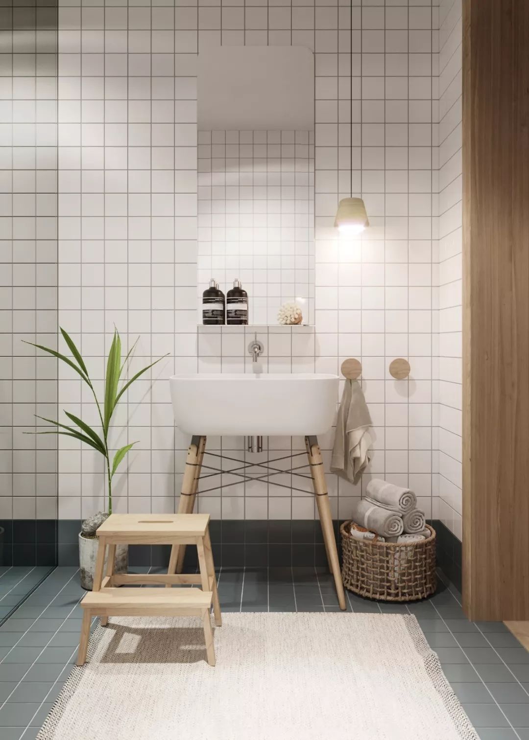 洗漱台设计新趋势，惊艳整个家！-36