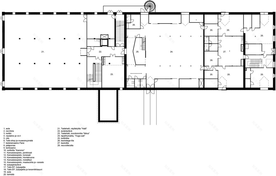 Kalevan Navetta文化艺术中心,芬兰 / Hirvilammi Architects-48