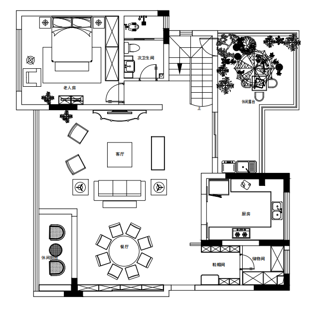 三代同堂欧式轻奢之家,温馨与品质并重-6