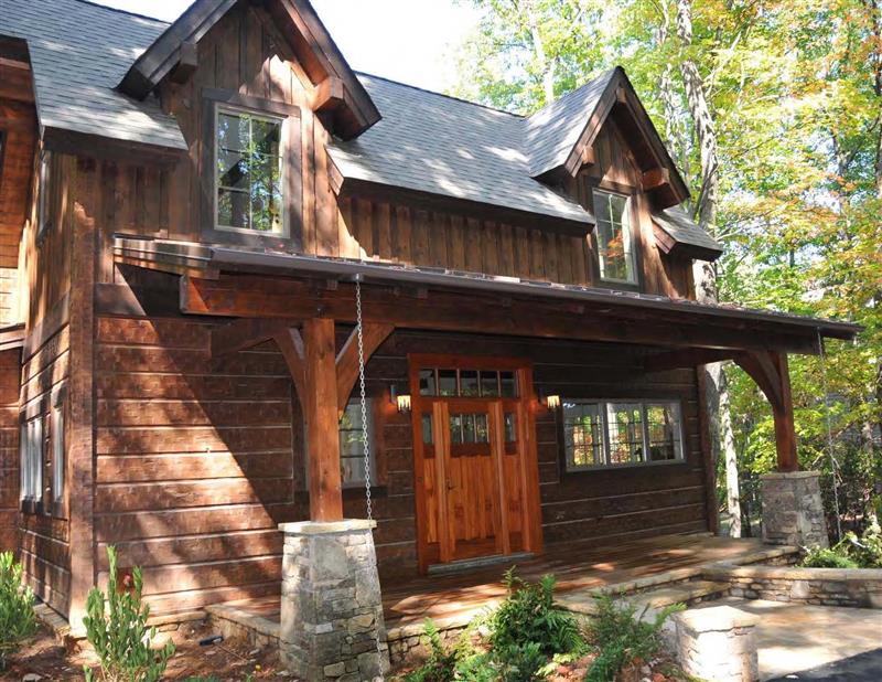 Plan of the Week: The Bear Paw | Natural Element Homes-6