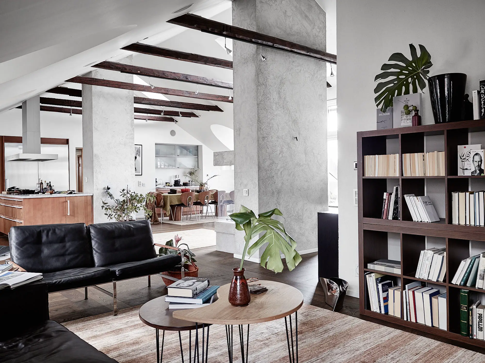 "斯德哥尔摩特色 loft，超大空间里的宁静天堂"-5