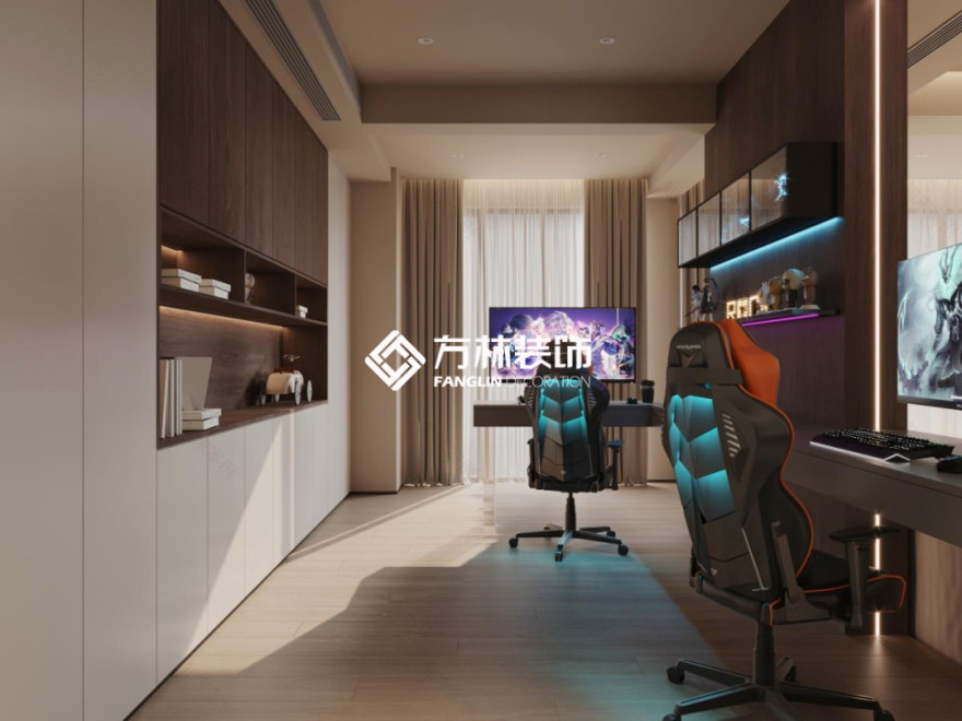 多亏了意式极简风!150㎡装完太像豪宅啦!-26