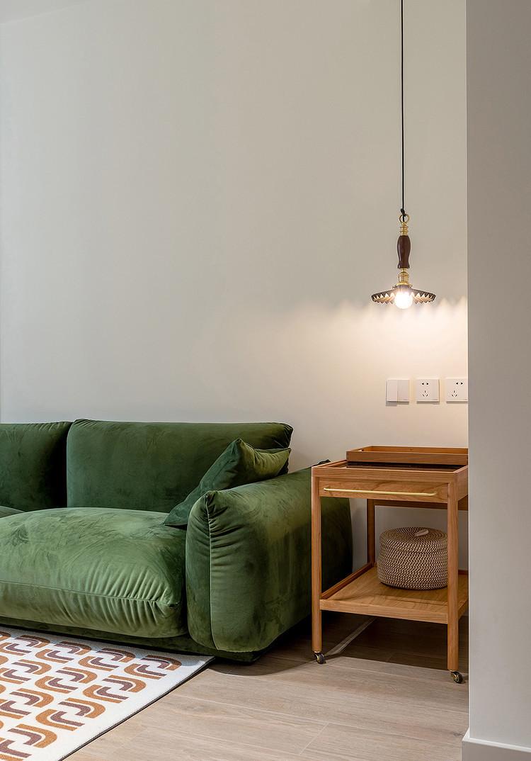 89㎡复古原木风，厨房打开秒变社交领域-15