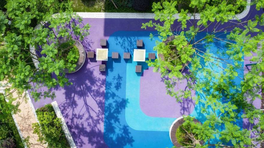 成都花样年香門第大区住宅景观-13