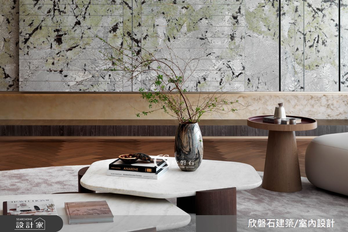 欣磐石·74  寶輝秋紅谷VIII·混搭風·95坪設計案例丨欣磐石建築.空間規劃-18