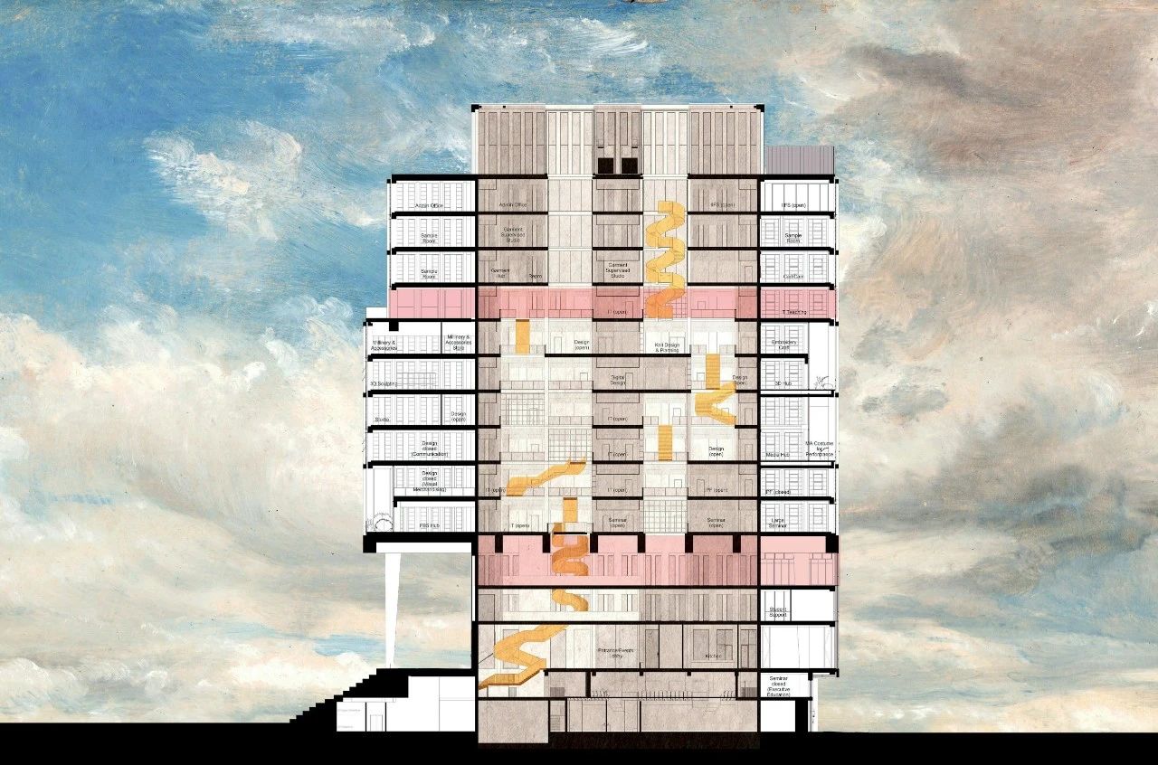 伦敦时装学院新大楼丨英国伦敦丨Allies and Morrison-28