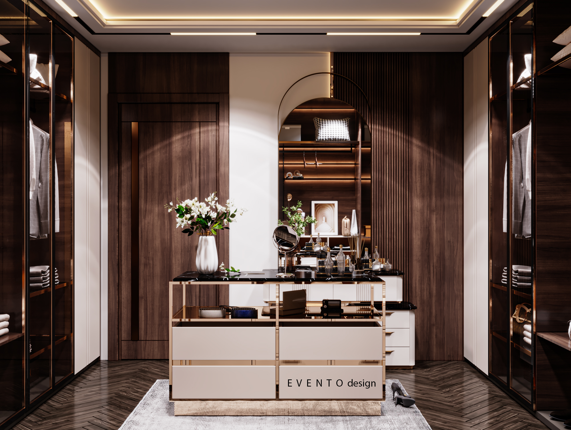 豪华现代卧室设计-14