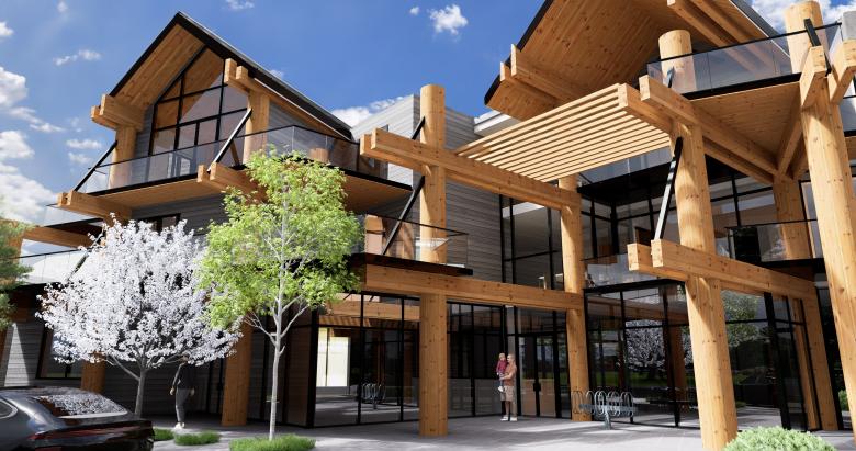 米勒公园旅舍丨美国杰克逊丨Ward + Blake Architects-0