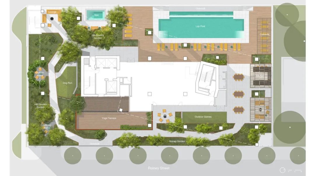 70 Rainey 空中花园丨美国奥斯汀丨Design Workshop-18