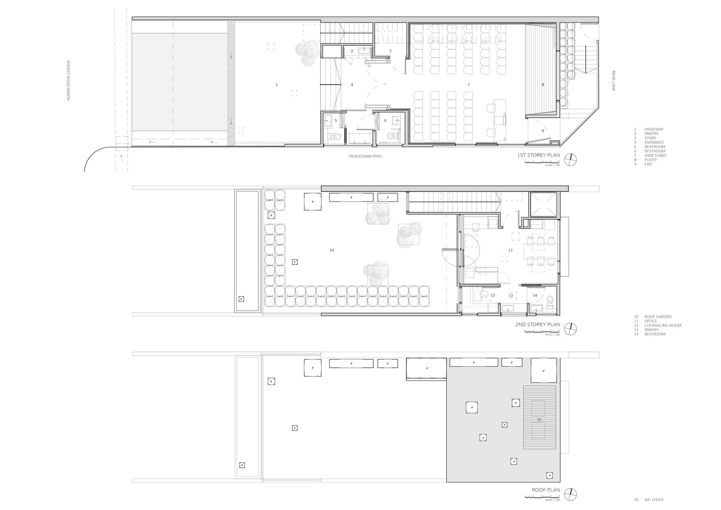 融入社区的“世界之光”——Emmanuel@Everitt 小教堂设计-71