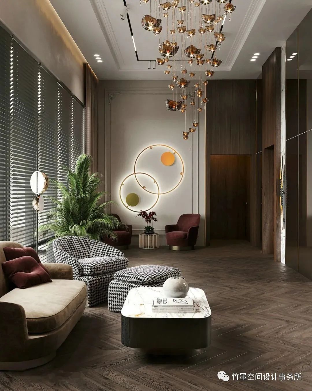 《竹墨空间设计有限公司》 | 低调奢华,诠释现代生活美学-11