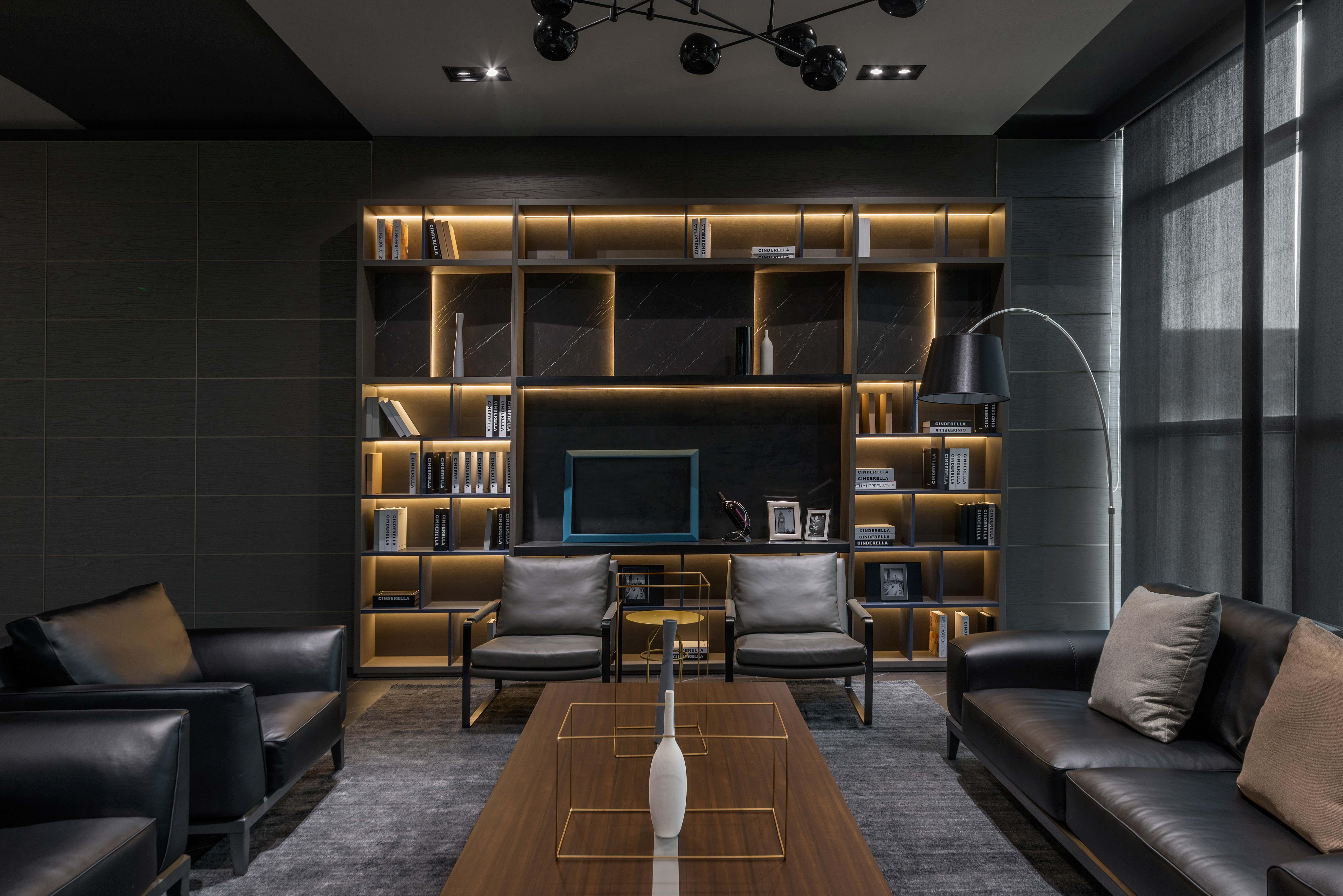 黑色厂房里的红盒子·科尔卡诺杭州办公展厅丨中国杭州丨因未设计-11