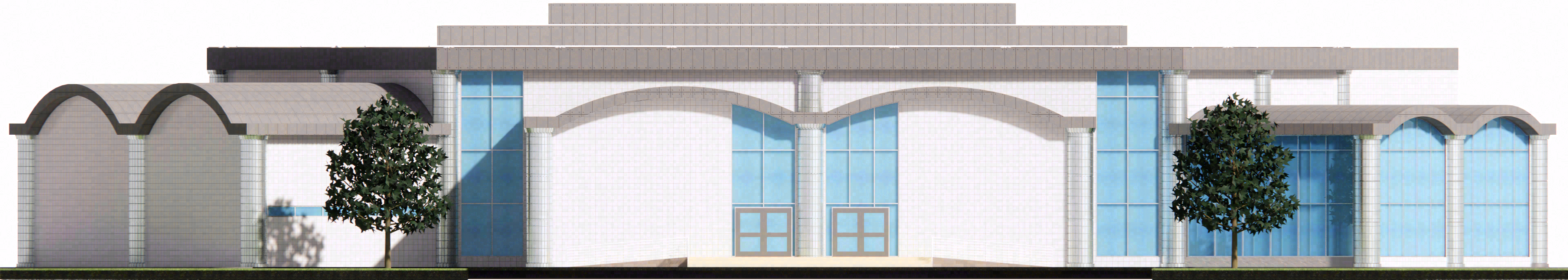 书展大厅项目（第二拱）丨Architectural Department-15