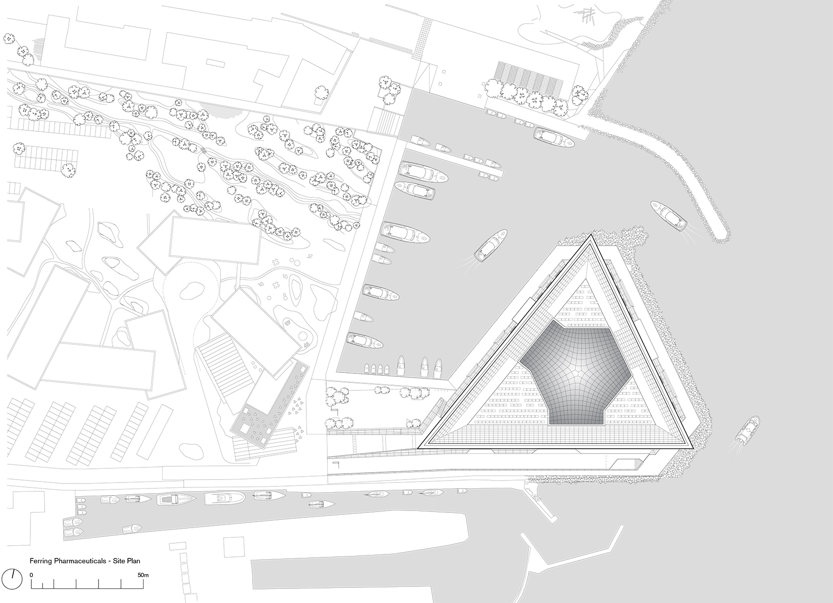 Ferring制药新总部丨丹麦哥本哈根丨Foster + Partners-54