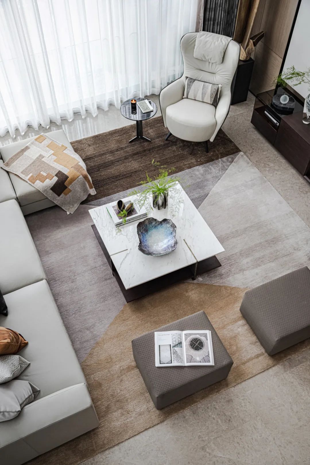 杭州滨江海威天地 Loft 样板间 | 现代主义美学典范-12