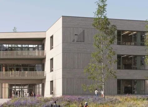 卡塞尔新威廉文理中学丨德国卡塞尔丨盖博建筑设计-14