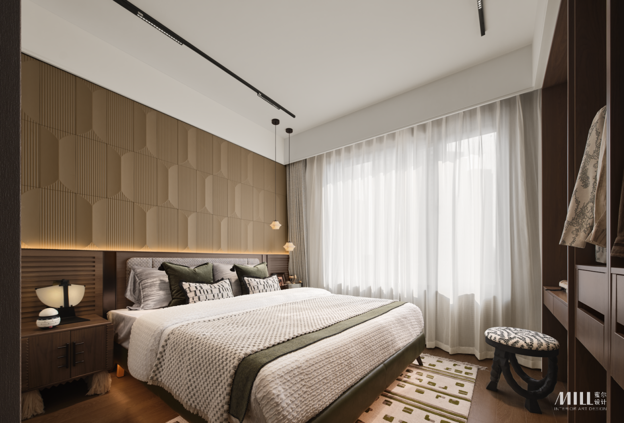 蜜尔设计 | 成都万科·锦上扬华115m²&125m²&143m²样板间-26