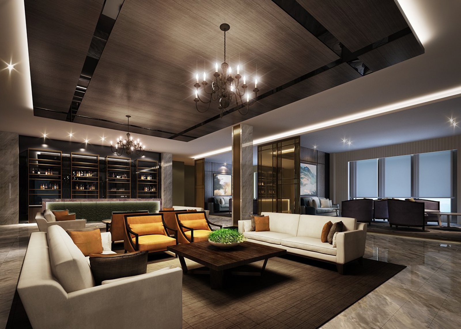 河南开封绿地城售楼处  彼勒建设-22