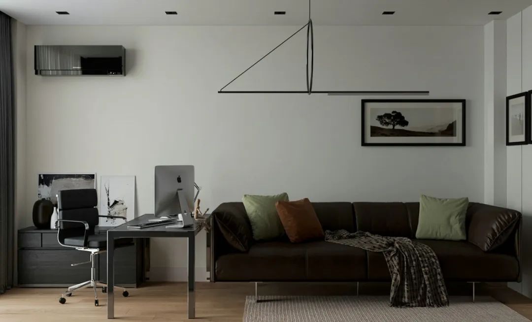 160㎡现代住宅，大气而雅的生活居所！-37