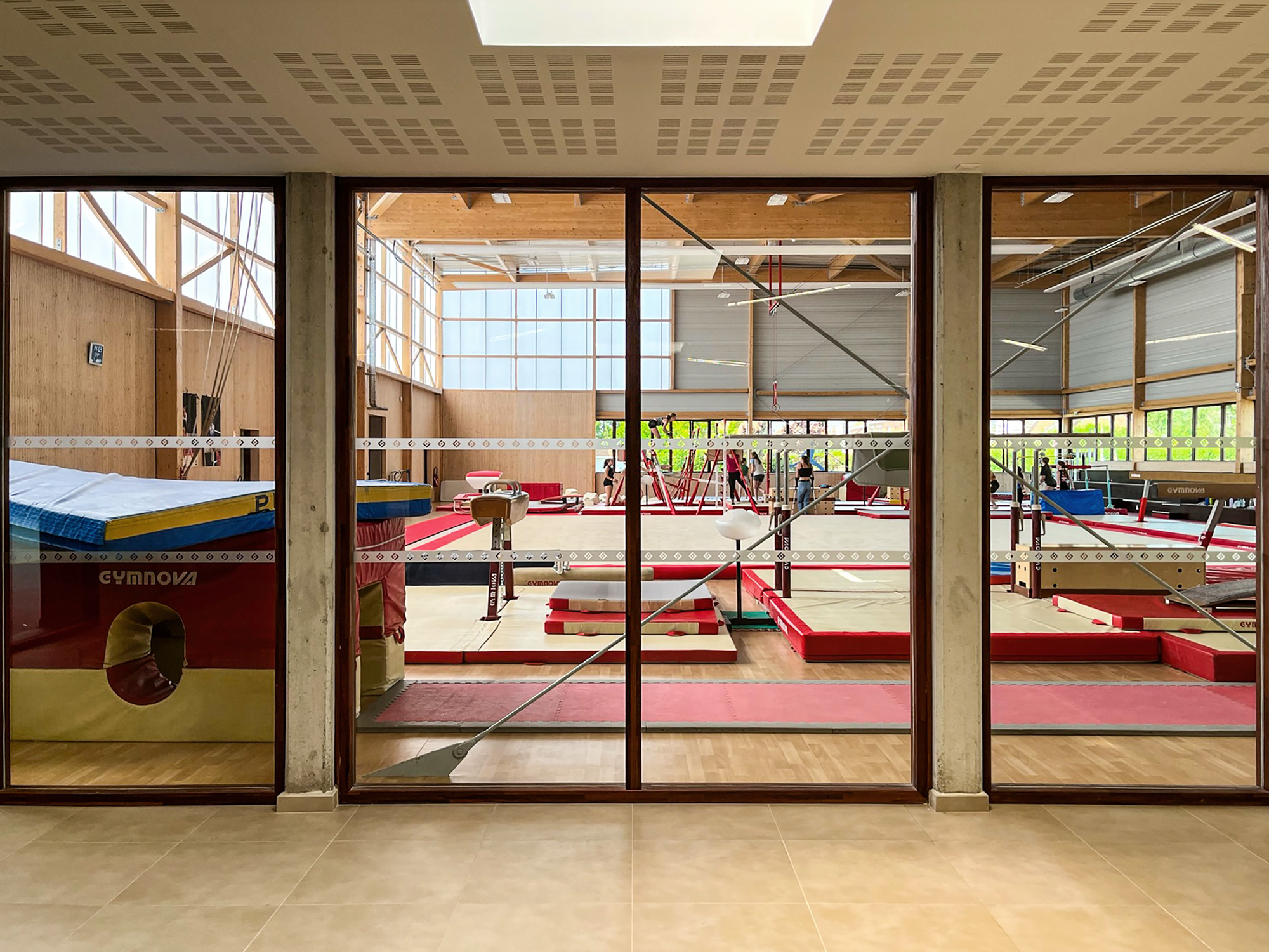 Wavrin 体育中心扩建项目丨法国丨ANAA Architectes-34