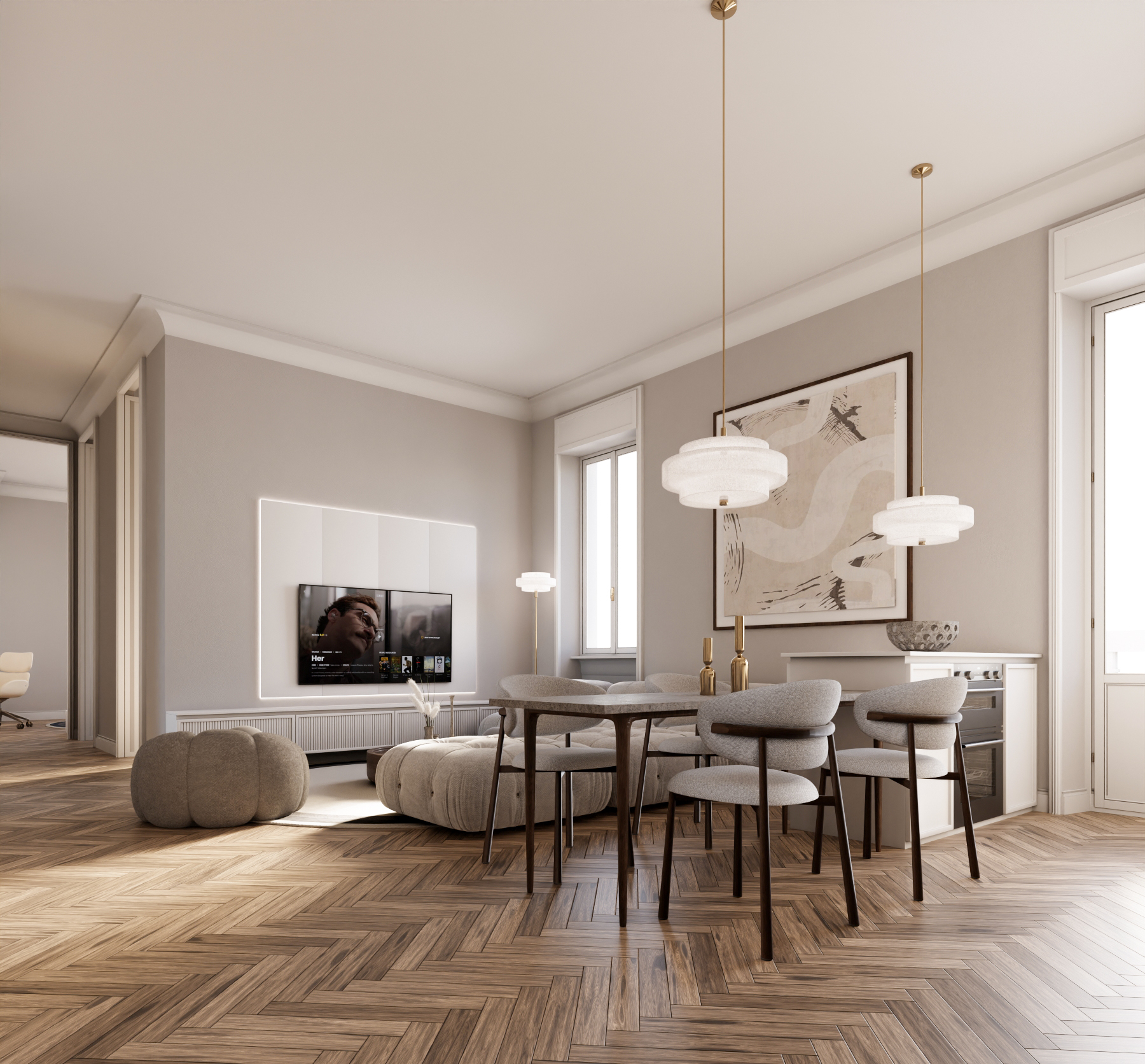 Eternally White House 室内设计项目-6