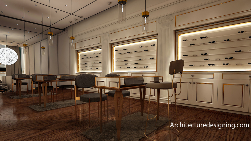 光学商店室内设计-4