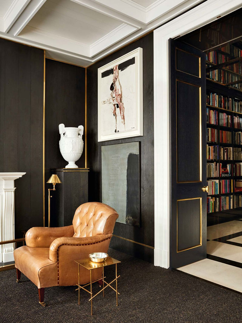 Madrid 豪华公寓 | 设计师 Louis Bustamante 的艺术品鉴空间-2